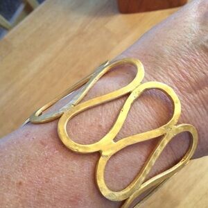 NWT Matte Gold Cuff